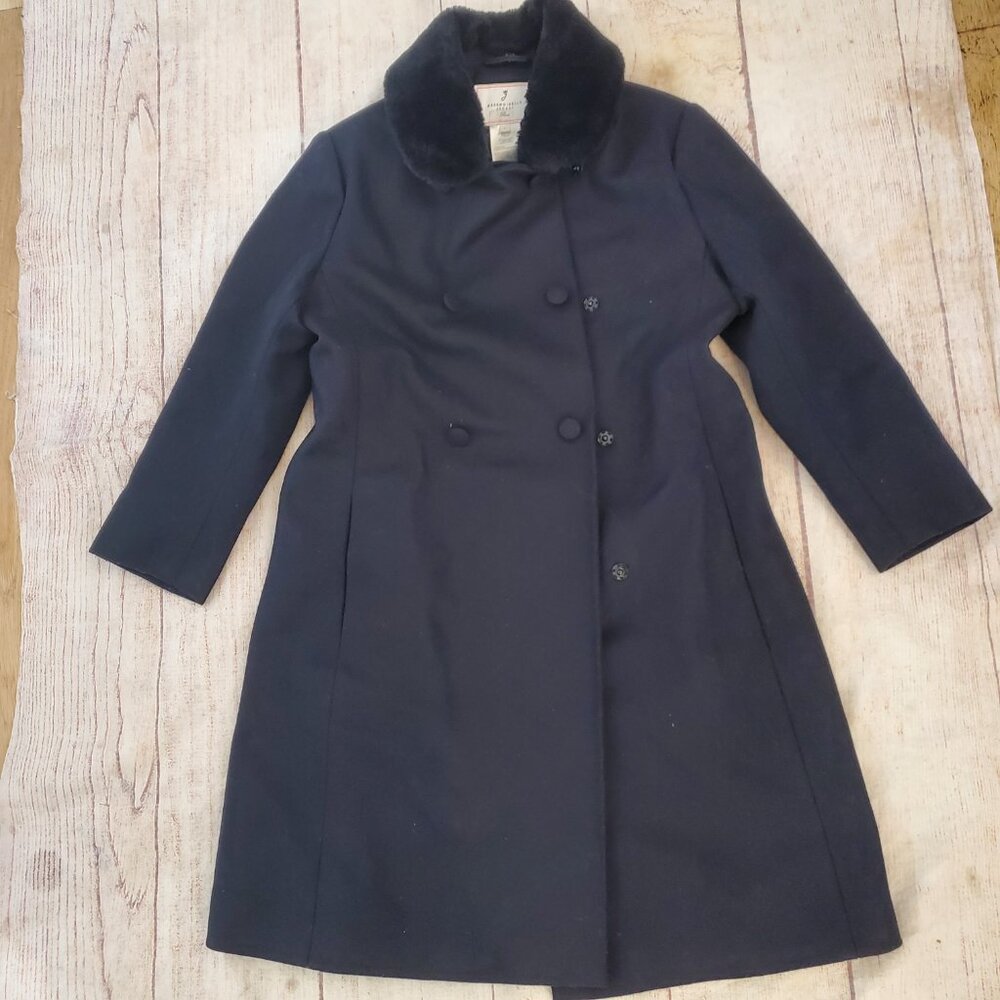 Jacadi wool blend peacoat size L - Picture 3 of 4
